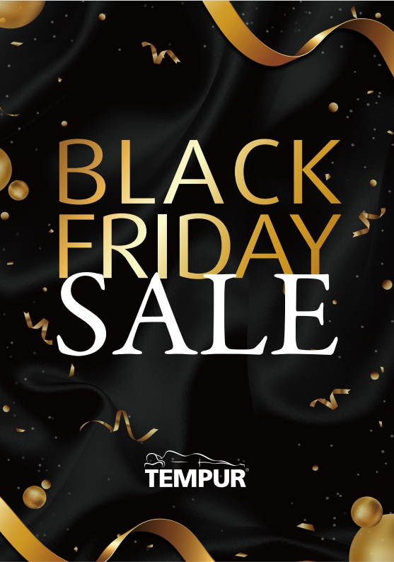 【TEMPUR🄬 アウトレット店】BLACK FRIDAY SALE（ブラック フライデー セール） 開催!!　11/14(金)～11/30(日)